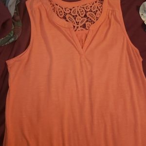 🙀Sleeveless sheer top